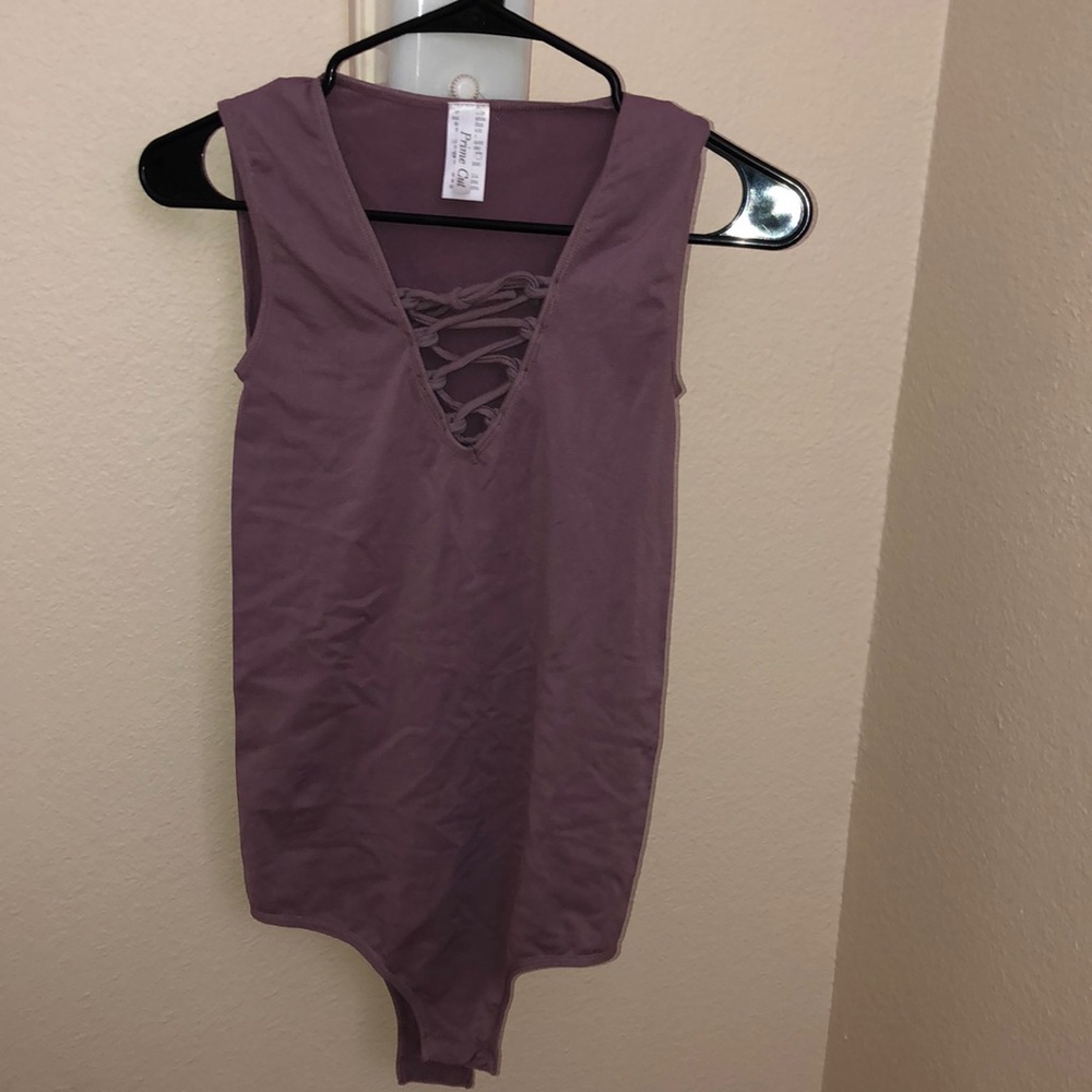 Purple Body Suit